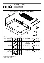 Preview for 4 page of Next MATSON 127638 Assembly Instructions Manual