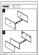 Предварительный просмотр 8 страницы Next Miami 379512 Assembly Instructions Manual