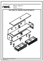 Предварительный просмотр 4 страницы Next Miami Wide 967429 Assembly Instructions Manual