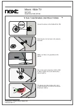 Предварительный просмотр 7 страницы Next Miami Wide 967429 Assembly Instructions Manual