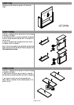 Preview for 3 page of Next MILANO 895465 Assembly Instructions Manual