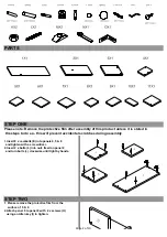 Предварительный просмотр 2 страницы Next MILANO WHITE GLOSS S DESK Assembly Instructions Manual