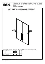 Предварительный просмотр 3 страницы Next MODULAR 941983 Assembly Instructions Manual