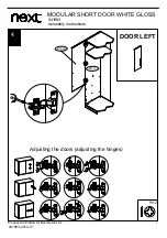 Предварительный просмотр 8 страницы Next MODULAR 941983 Assembly Instructions Manual