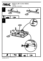 Предварительный просмотр 7 страницы Next MODULAR II OAK ROBE 903459 Assembly Instructions Manual