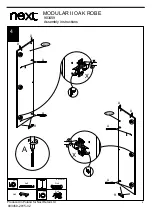 Предварительный просмотр 8 страницы Next MODULAR II OAK ROBE 903459 Assembly Instructions Manual