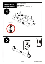 Preview for 9 page of Next MODULAR OAK DOUBLE 893164 Assembly Instructions Manual