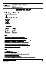 Предварительный просмотр 2 страницы Next MURPHY 665907 Assembly Instructions Manual