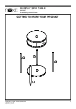 Предварительный просмотр 3 страницы Next MURPHY 665907 Assembly Instructions Manual