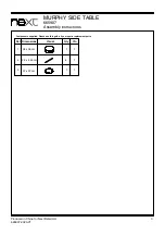 Предварительный просмотр 4 страницы Next MURPHY 665907 Assembly Instructions Manual