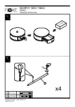 Предварительный просмотр 6 страницы Next MURPHY 665907 Assembly Instructions Manual