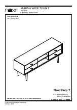 Предварительный просмотр 1 страницы Next MURPHY 807839 Assembly Instructions Manual