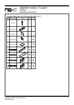 Предварительный просмотр 4 страницы Next MURPHY 807839 Assembly Instructions Manual