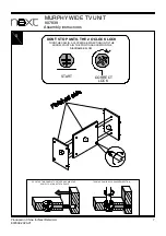 Предварительный просмотр 8 страницы Next MURPHY 807839 Assembly Instructions Manual