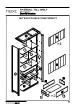 Предварительный просмотр 4 страницы Next N KENDALL 427377/975339 Assembly Instructions Manual