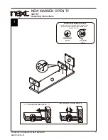 Предварительный просмотр 6 страницы Next NEW MADSEN OPEN TV Assembly Instructions Manual