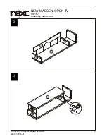 Предварительный просмотр 7 страницы Next NEW MADSEN OPEN TV Assembly Instructions Manual