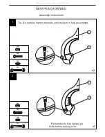 Предварительный просмотр 3 страницы Next NEW PEACH DAYBED Assembly Instructions Manual