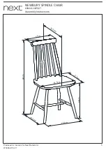 Preview for 6 page of Next NEWBURY SPINDLE 690446 Assembly Instructions Manual