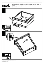 Предварительный просмотр 14 страницы Next NEWHAVEN PAINTED STORAGE SIDE TABLE Assembly Instructions Manual