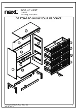 Предварительный просмотр 6 страницы Next NOAH CHEST 326004 Assembly Instructions Manual