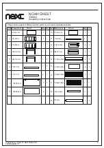 Предварительный просмотр 7 страницы Next NOAH CHEST 326004 Assembly Instructions Manual