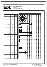 Предварительный просмотр 8 страницы Next NOAH CHEST 326004 Assembly Instructions Manual