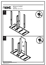 Предварительный просмотр 9 страницы Next NOAH CHEST 326004 Assembly Instructions Manual