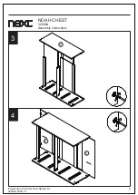 Предварительный просмотр 10 страницы Next NOAH CHEST 326004 Assembly Instructions Manual