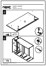 Предварительный просмотр 11 страницы Next NOAH CHEST 326004 Assembly Instructions Manual