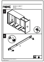 Предварительный просмотр 12 страницы Next NOAH CHEST 326004 Assembly Instructions Manual