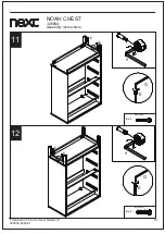 Предварительный просмотр 14 страницы Next NOAH CHEST 326004 Assembly Instructions Manual