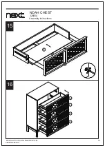 Предварительный просмотр 16 страницы Next NOAH CHEST 326004 Assembly Instructions Manual