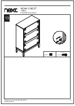 Предварительный просмотр 17 страницы Next NOAH CHEST 326004 Assembly Instructions Manual