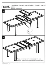 Предварительный просмотр 8 страницы Next OAKHAM 820451 Assembly Instructions Manual