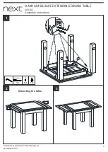 Предварительный просмотр 5 страницы Next OAKHAM SQUARE 668783 Assembly Instructions Manual