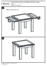 Предварительный просмотр 6 страницы Next OAKHAM SQUARE 668783 Assembly Instructions Manual