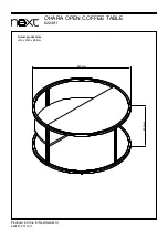 Предварительный просмотр 9 страницы Next OHARA 622481 Assembly Instructions Manual