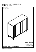 Next OHARA 796762 Assembly Instructions Manual предпросмотр