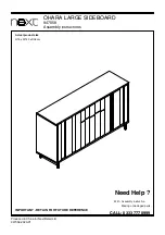 Preview for 1 page of Next OHARA 947058 Assembly Instructions Manual