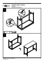 Preview for 7 page of Next Ohara Bar Table 527868 Assembly Instructions Manual