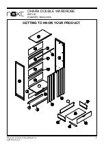 Preview for 3 page of Next OHARA DOUBLE WARDROBE 600118 Assembly Instructions Manual