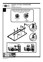 Preview for 6 page of Next OHARA DOUBLE WARDROBE 600118 Assembly Instructions Manual