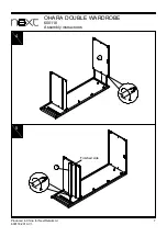 Preview for 8 page of Next OHARA DOUBLE WARDROBE 600118 Assembly Instructions Manual