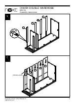 Preview for 9 page of Next OHARA DOUBLE WARDROBE 600118 Assembly Instructions Manual