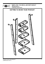 Preview for 3 page of Next OHARA LADDER SHELF 496514 Assembly Instructions Manual