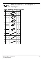 Preview for 4 page of Next OHARA LADDER SHELF 496514 Assembly Instructions Manual