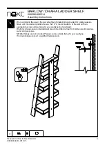 Preview for 10 page of Next OHARA LADDER SHELF 496514 Assembly Instructions Manual