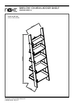 Preview for 11 page of Next OHARA LADDER SHELF 496514 Assembly Instructions Manual