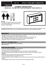 Preview for 1 page of Next OPUS 782143 Assembly Instructions Manual